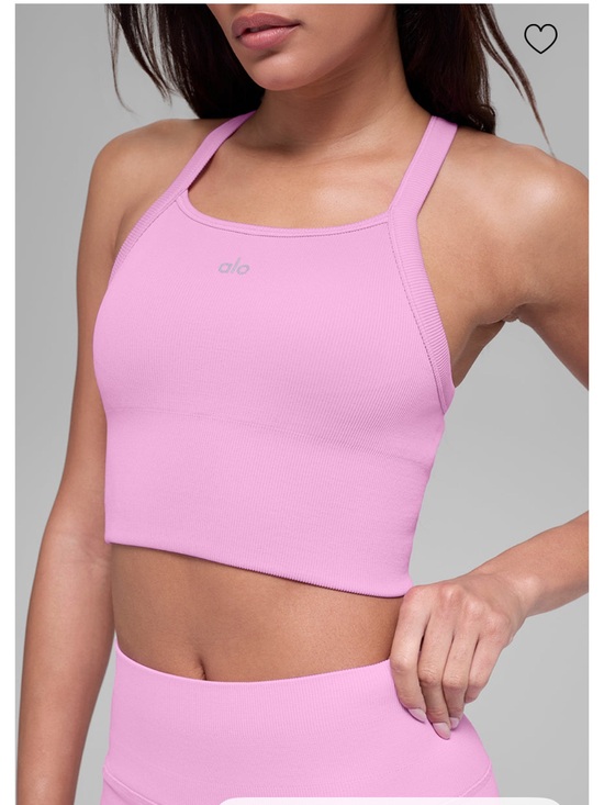 ALO Yoga Other - ALO Yoga Seamless Ribbed Favorite Bra Tank